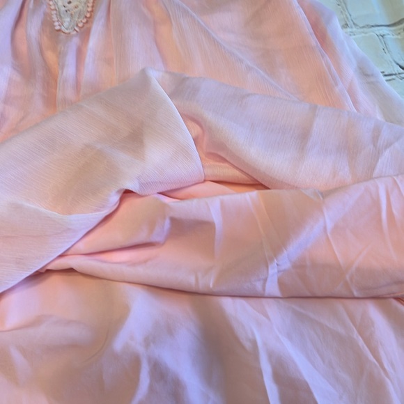 NWOT Petal Dew Salmon Pink Mini Dress - Picture 5 of 6
